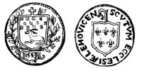 2718209595 Les Jetons et méreaux d'Auvergne-Limousin-Marche-Bourbonnais - royal tokens
