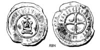 jeton-token-médaille-rechenpfennig-tessera-méreau-sigilli-getone-rekenpfennig-plomb-pallofa-Nuremberg-Tournai svg+xml,%3Csvg%20xmlns%3D%22http%3A%2F%2Fwww.w3 Méreaux du Moyen Age - Middle age lead tokens