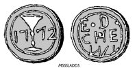 jeton-token-médaille-rechenpfennig-tessera-méreau-sigilli-getone-rekenpfennig-plomb-pallofa-Nuremberg-Tournai svg+xml,%3Csvg%20xmlns%3D%22http%3A%2F%2Fwww.w3 Jetons et méreaux d'Aquitaine-Aunis-Poitou-Angoumois - Royal tokens
