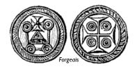 357889823 Méreaux du Moyen Age - Middle age lead tokens