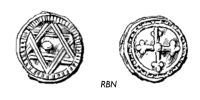 2772701892 Méreaux du Moyen Age - Middle age lead tokens