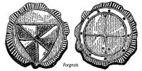 4054169748 Méreaux de plomb - lead tokens - lodenpenningen