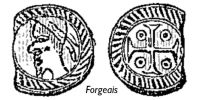 1815949169 Méreaux de plomb - lead tokens - lodenpenningen