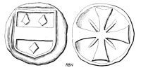 jeton-token-médaille-rechenpfennig-tessera-méreau-sigilli-getone-rekenpfennig-plomb-pallofa-Nuremberg-Tournai svg+xml,%3Csvg%20xmlns%3D%22http%3A%2F%2Fwww.w3 Jetons, méreaux et médailles d'Artois - royal tokens