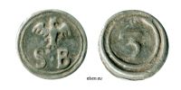 1995746172 Jetons, méreaux et médailles de la Flandre belge - Penningen en medailles van Belgisch Vlaanderen