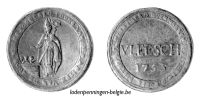 1284733927 Jetons, méreaux et médailles de la Flandre belge - Penningen en medailles van Belgisch Vlaanderen