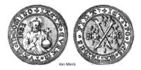 1271288649 Jetons et méreaux du Brabant - tokens - lodenpenningen