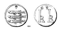 452311524 Jetons et méreaux du Brabant - tokens - lodenpenningen