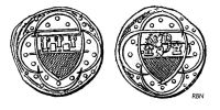 2833304221 Jetons et méreaux du Brabant - tokens - lodenpenningen