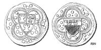 3288907550 Jetons et méreaux du Brabant - tokens - lodenpenningen