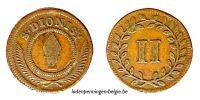 3663881526 Jetons et méreaux de Liège et du Luxembourg - tokens - lodenpenningen