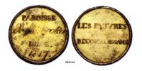 2487993962 Jetons et méreaux de Liège et du Luxembourg - tokens - lodenpenningen