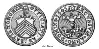 4242550469 Jetons et méreaux de Liège et du Luxembourg - tokens - lodenpenningen