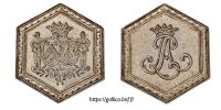 899210350 Jetons aux armoiries indéterminées - Undetermined coat of arms tokens