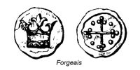 2104311359 Méreaux du Moyen Age - Middle age lead tokens
