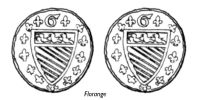 2076193687 Jetons aux armoiries indéterminées - Undetermined coat of arms tokens