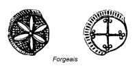 899082902 Méreaux du Moyen Age - Middle age lead tokens