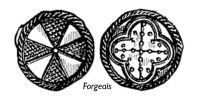 16873160 Méreaux du Moyen Age - Middle age lead tokens