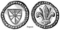 4116315630 Méreaux de plomb - lead tokens - lodenpenningen