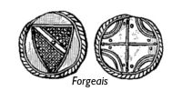 769158424 Méreaux de plomb - lead tokens - lodenpenningen