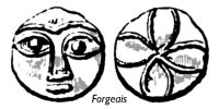 2517216841 Méreaux de plomb - lead tokens - lodenpenningen