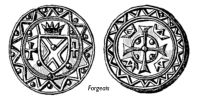 4283001199 Méreaux de plomb - lead tokens - lodenpenningen