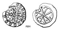 jeton-token-médaille-rechenpfennig-tessera-méreau-sigilli-getone-rekenpfennig-plomb-pallofa-Nuremberg-Tournai svg+xml,%3Csvg%20xmlns%3D%22http%3A%2F%2Fwww.w3 Méreaux du Moyen Age - Middle age lead tokens