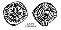 517998197 Méreaux du Moyen Age - Middle age lead tokens