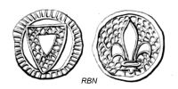 2796289650 Méreaux de plomb - lead tokens - lodenpenningen