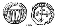 2386199858 Méreaux de plomb - lead tokens - lodenpenningen
