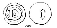 647575516 Méreaux de plomb - lead tokens - lodenpenningen