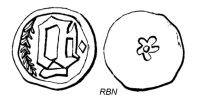 2861315548 Méreaux de plomb - lead tokens - lodenpenningen