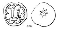3125054284 Méreaux de plomb - lead tokens - lodenpenningen