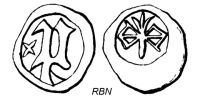 1285402990 Méreaux de plomb - lead tokens - lodenpenningen