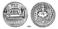 180302134 Jetons médaille, penning de Zélande