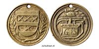 4001663358 jetons et médailles de Hollande , Holland penning