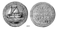 3338450620 jetons et médailles de Hollande , Holland penning