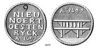 3638140811 jetons et médailles de Hollande , Holland penning