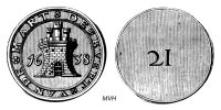 1840762145 Jetons, méreaux et médailles de la Flandre belge - Penningen en medailles van Belgisch Vlaanderen