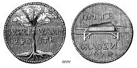 1019670818 jetons et médailles de Hollande , Holland penning