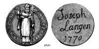 2943932946 Jetons, médailles, penning du Limbourg, d'Overijssel et d'Utrecht