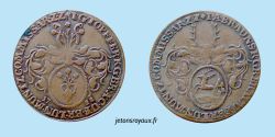 jeton-token-médaille-rechenpfennig-tessera-méreau-sigilli-getone-rekenpfennig-plomb-pallofa-Nuremberg-Tournai svg+xml,%3Csvg%20xmlns%3D%22http%3A%2F%2Fwww.w3 Jetons et médailles de Basse-Saxe Niedersächsische Marken Zeichen und Medaillen