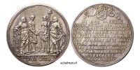 1658112988 Jetons, médailles, penning du Limbourg, d'Overijssel et d'Utrecht