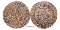 1043682878 Jetons médaille, penning de Zélande