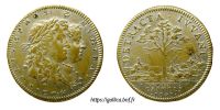 2909488261 Jetons de la Chambre aux deniers, des Aides, des Parties Casuelles et des Receveurs généraux - royal tokens