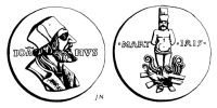 2895047648 Jeton et médailles protestantes - Reformed church medals tokens