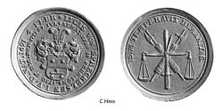 jeton-token-médaille-rechenpfennig-tessera-méreau-sigilli-getone-rekenpfennig-plomb-pallofa-Nuremberg-Tournai svg+xml,%3Csvg%20xmlns%3D%22http%3A%2F%2Fwww.w3 Jetons et médailles de Cologne, Francfort et Hambourg Köln Frankfurt und Hamburg Marken Zeichen und Medaillen