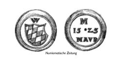 jeton-token-médaille-rechenpfennig-tessera-méreau-sigilli-getone-rekenpfennig-plomb-pallofa-Nuremberg-Tournai svg+xml,%3Csvg%20xmlns%3D%22http%3A%2F%2Fwww.w3 Jetons et médailles de Bavière Bayerische Marken Zeichen und medaillen
