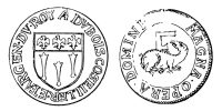 jeton-token-médaille-rechenpfennig-tessera-méreau-sigilli-getone-rekenpfennig-plomb-pallofa-Nuremberg-Tournai svg+xml,%3Csvg%20xmlns%3D%22http%3A%2F%2Fwww.w3 Jetons des Menus Plaisirs, des Domaines, des Syndics Généraux et de la Maison du roi - Royal tokens