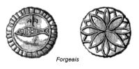 412289381 Jetons des Menus Plaisirs, des Domaines, des Syndics Généraux et de la Maison du roi - Royal tokens